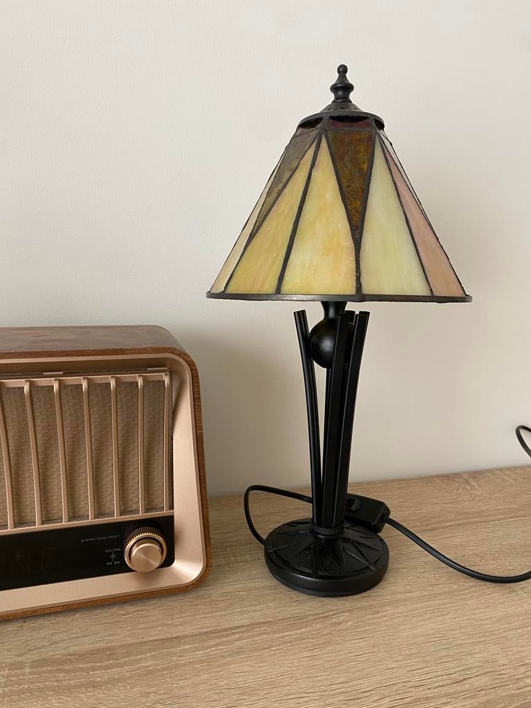 Tafellamp Tiffany, Ophalen of Verzenden, Nieuw, Glas, Minder dan 50 cm