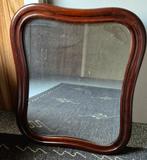 Miroir avec cadre en bois, Enlèvement