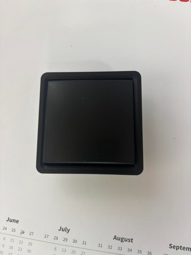 Drukknop Niko hydro zwart, Ophalen of Verzenden, Zo goed als nieuw