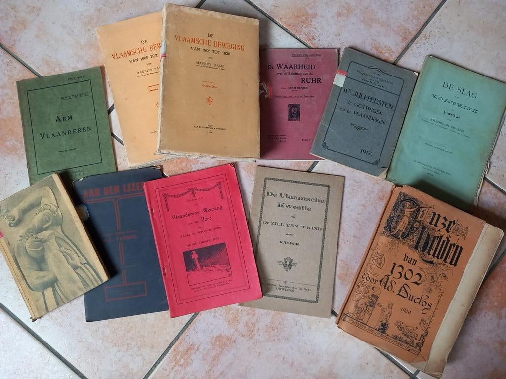Lot Vlaamse lectuur 1902-1930, Antiek en Kunst, Antiek | Boeken en Manuscripten, Ophalen of Verzenden