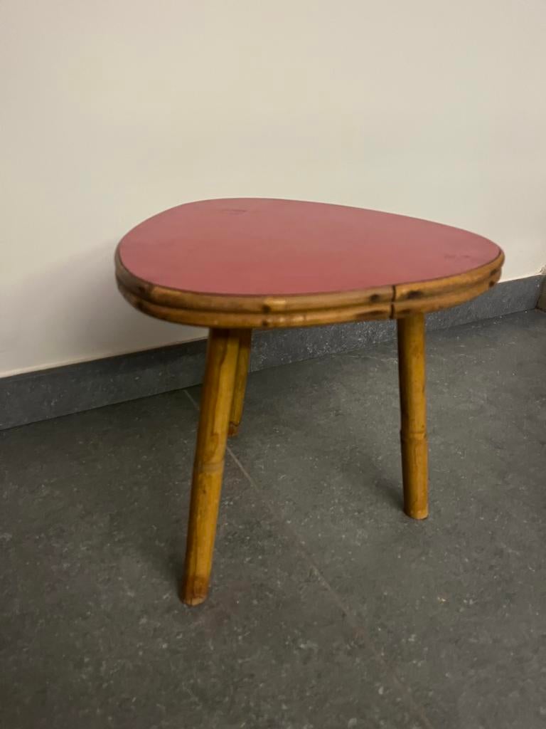 Vintage bijzettafeltje / plantentafeltje, Huis en Inrichting, Ophalen of Verzenden, Zo goed als nieuw