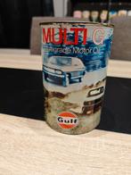 Ancien bidon d' huile olieblikk oil can, Collections, Enlèvement ou Envoi, Utilisé, Emballage