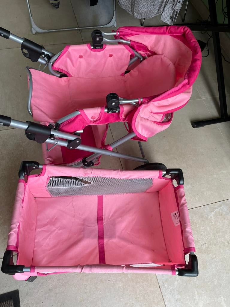 Gratis speelgoed buggy en babybedje voor poppen, Ophalen, Gebruikt