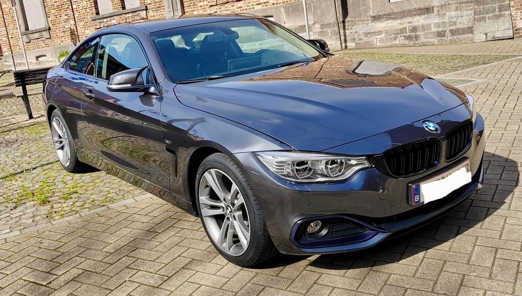 Bmw 420d coupe xdrive Tres Rare 4 roues Motrices, Cuir, Argent ou Gris, Achat, Entretenue par le concessionnaire