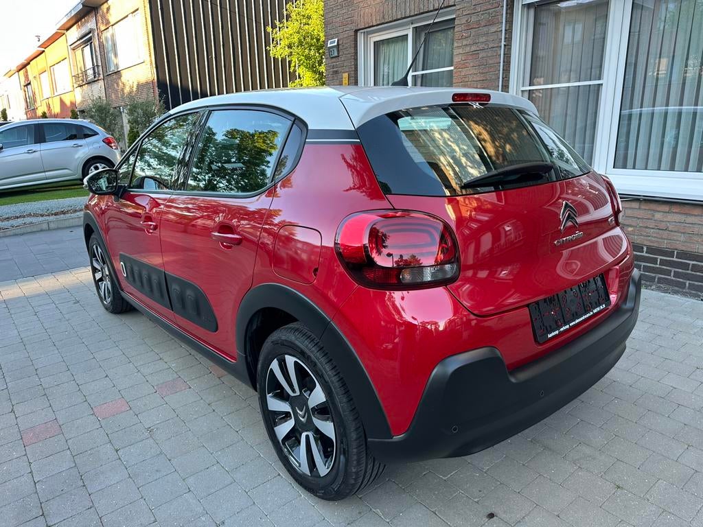 Citroen C3 1.2i! Nieuwstaat* Airco*Navi*68000km* Garantie!, Autos, Rouge, Achat, Euro 6, Entreprise