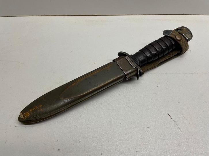 Couteau US M3 US WW2 100% originale Bataille des Ardennes., Collections, Objets militaires | Seconde Guerre mondiale, Armée de terre