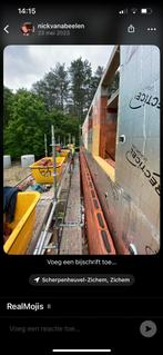 Steiger/stelling te huur, Doe-het-zelf en Bouw, Steigers, Ophalen, Nieuw, Gevelsteiger, 5 meter of hoger