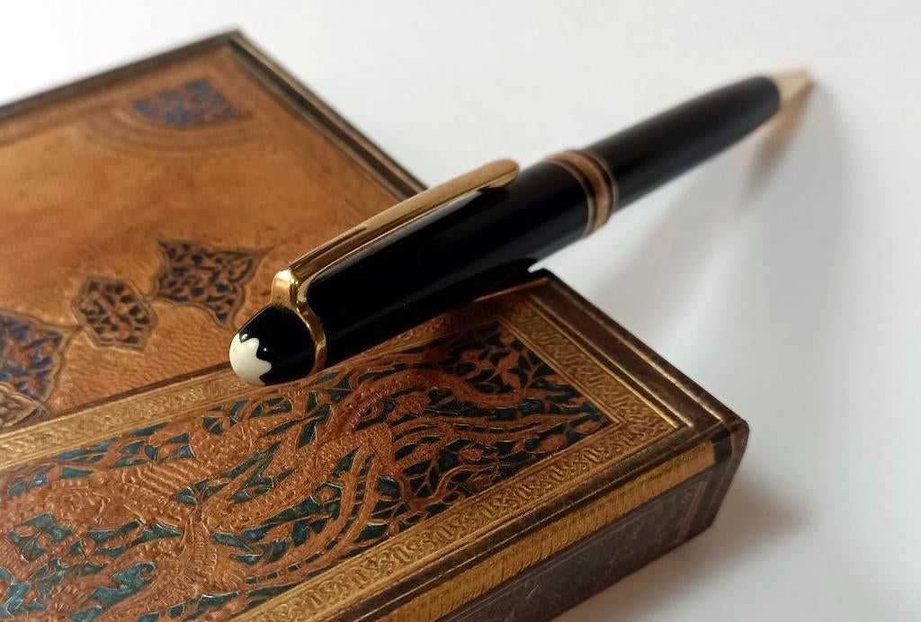 Mont Blanc Meisterstück Classic GT - balpen, Collections, Stylos, Enlèvement ou Envoi, Utilisé, Stylo à bille, Mont Blanc