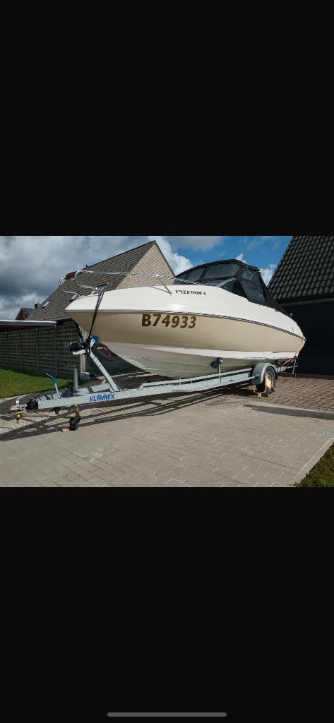 moterboot, Ophalen, Gebruikt, 50 pk of meer, 6 tot 9 meter