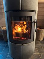 Speksteenkachel houtkachel Lotus, Huis en Inrichting, Ophalen, Gebruikt, Houtkachel, Vrijstaand