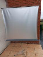 Projectiescherm (oprolbaar), Ophalen, Gebruikt