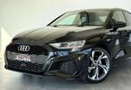 Audi A3 1.5 TFSI FULL S-LINE-1ERPRO-COCKPIT-CARPLAY-CAMERA, Achat, Entreprise, 1878 kg, Noir
