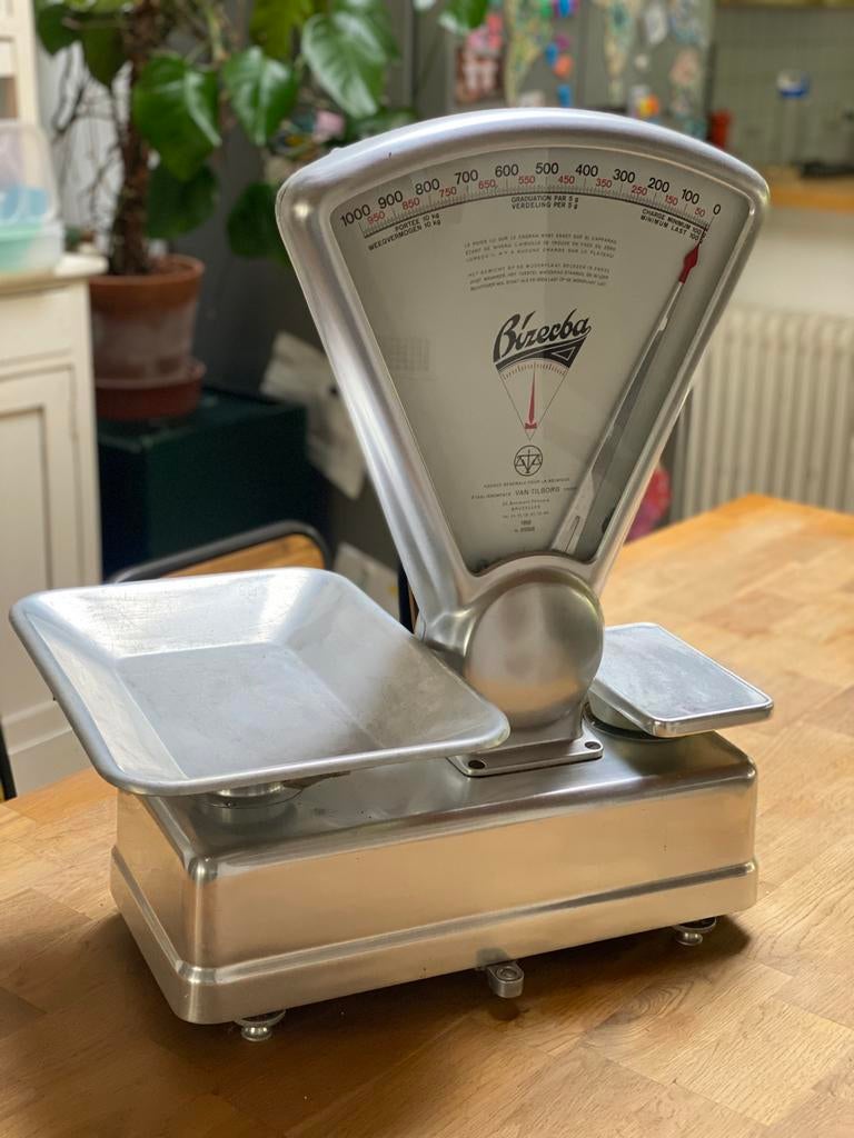 Balance ancienne Bizerba 1959 – Bruxelles, Antiek en Kunst, Antiek | Woonaccessoires, Ophalen