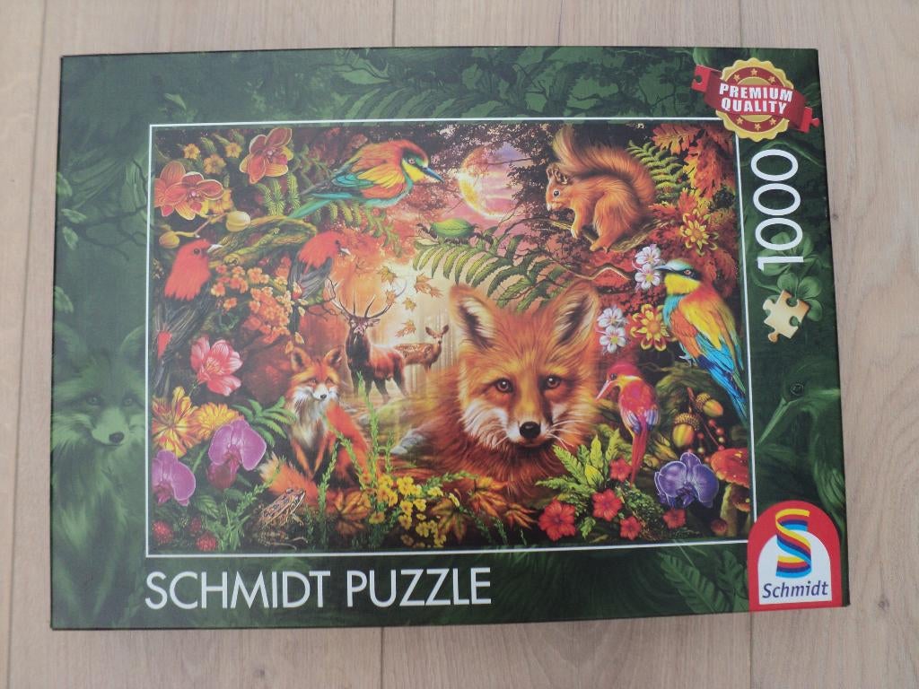 Puzzle Schmidt de 1000 pièces, Hobby & Loisirs créatifs, Sport cérébral & Puzzles, Comme neuf, Puzzle, 500 à 1500 pièces, Enlèvement ou Envoi