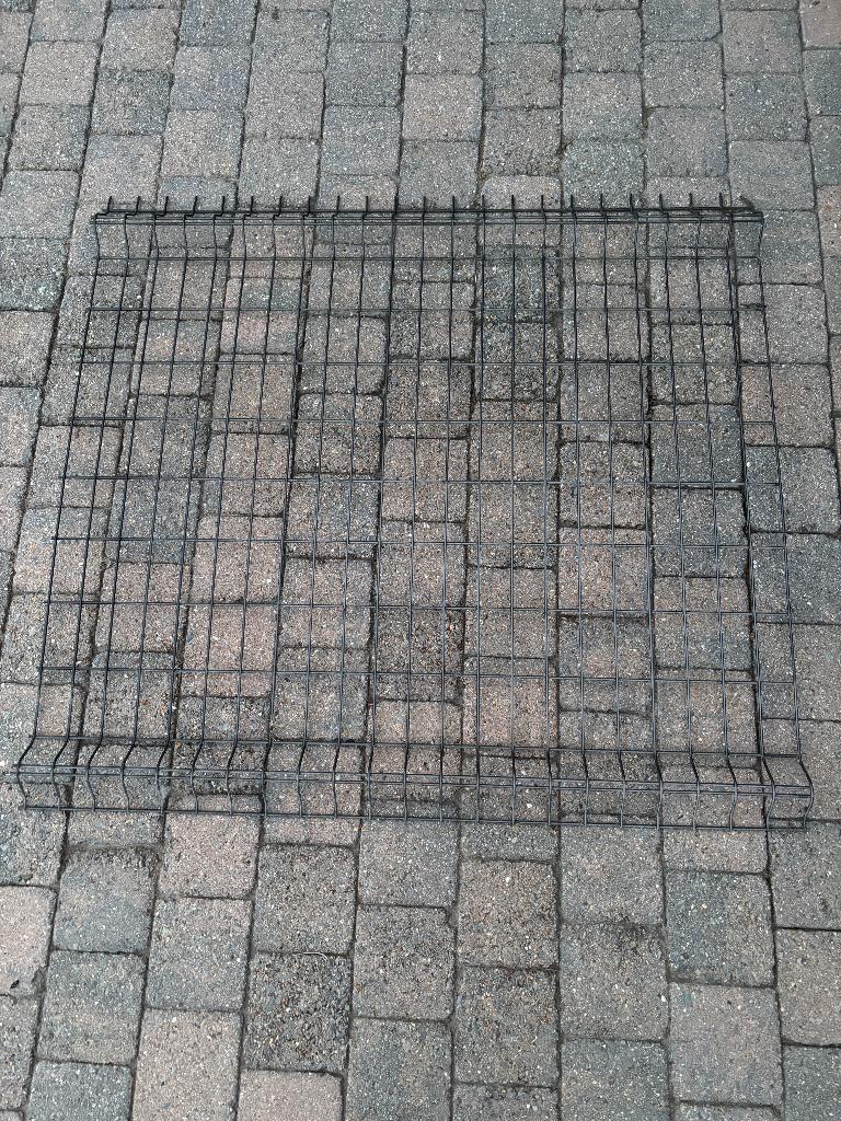 Stalen hek 1,1m x 1m, Ophalen, Gebruikt