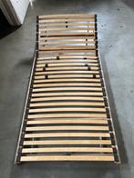 Sommier à lattes, matelas, lit simple complet, Maison & Meubles, Enlèvement, Comme neuf, Matelas