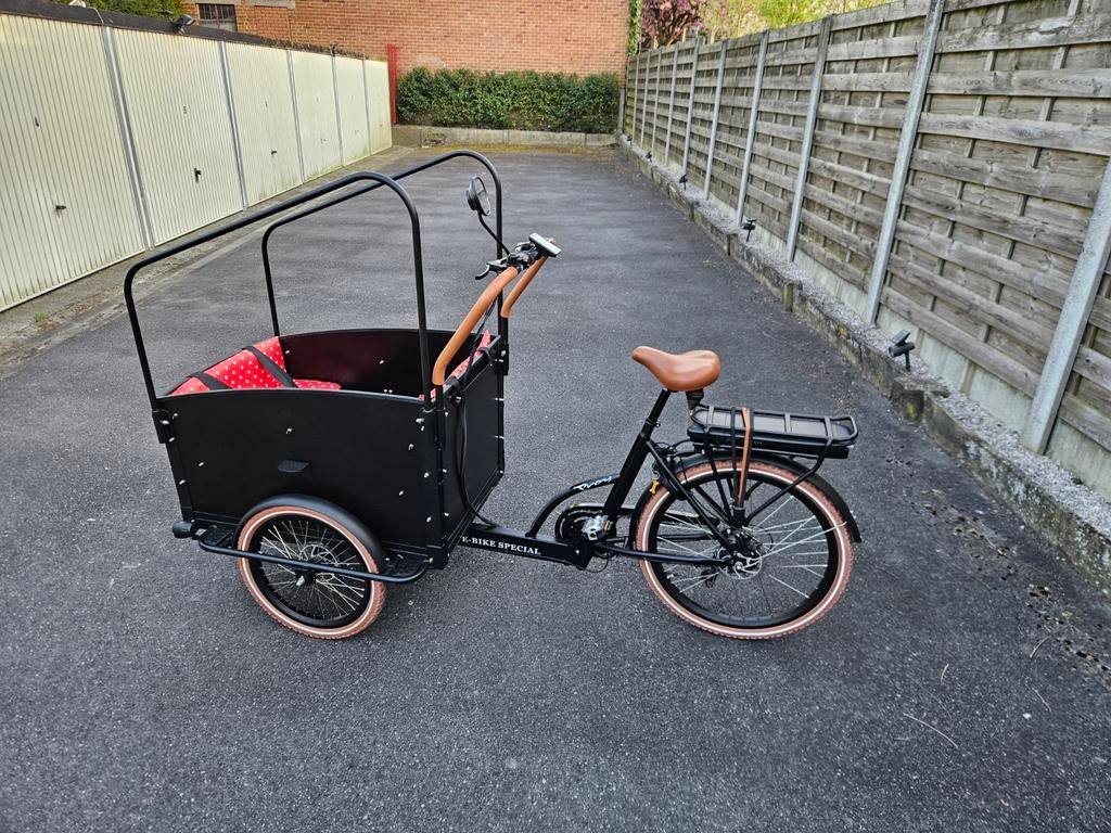 Bakfiets vogue troy, Ophalen