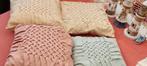 4st kussens handgemaakt 4 voor 6euro, Ophalen of Verzenden, Zo goed als nieuw, Overige kleuren, Rechthoekig