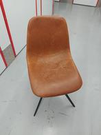 Chaise de salle à manger couleur cognac, Maison & Meubles, Enlèvement, Synthétique