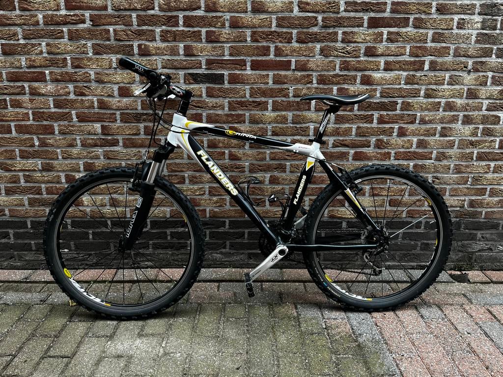 Flanders mountainbike, Fietsen en Brommers, Fietsen | Heren | Sportfietsen en Toerfietsen, Zo goed als nieuw, Overige merken, Meer dan 20 versnellingen