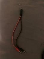 Cable Double Jack Adaptateur Audio Et Micro, Audio, Tv en Foto, Audiokabels en Televisiekabels, Verzenden, Zo goed als nieuw, Overige kabels