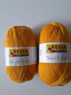 200 grammes de laine ocre Regia, Enlèvement