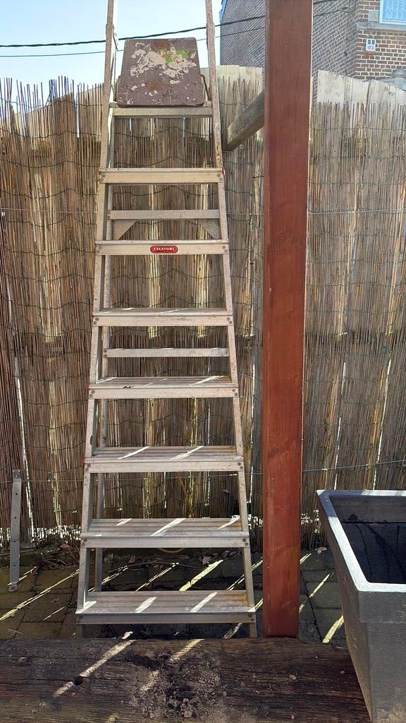 Echelle, Doe-het-zelf en Bouw, Ladders en Trappen, Ophalen of Verzenden, Gebruikt