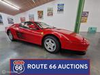 Ferrari Testarossa | 1989 | Route 66 Auctions, Zwart, Bedrijf, Handgeschakeld, Overige carrosserie