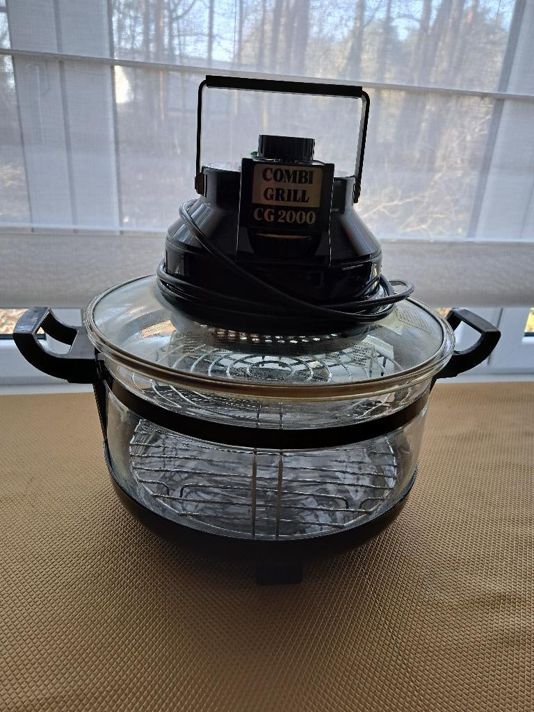 Heteluchtoven met grill, Elektronische apparatuur, Ovens, Ophalen, Hete lucht, Zo goed als nieuw, Oven met grill