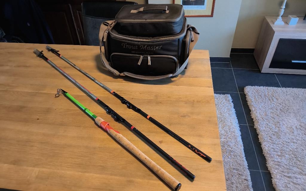 Troutmaster.Trabucco.Berkley.Forel.Nieuw., Ophalen, Nieuw, Complete hengel