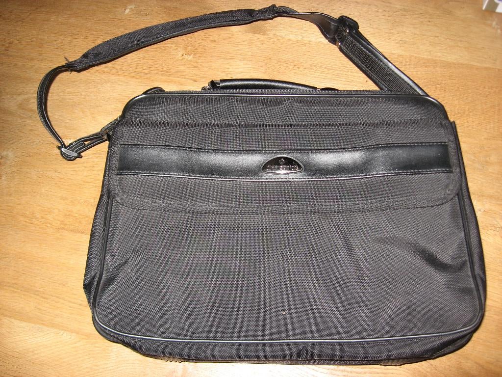 Samsonite Schoudertas Zie Foto's, Bijoux, Sacs & Beauté, Sacs | Sacs à bandoulière, Enlèvement ou Envoi, Neuf, Noir, Autres marques