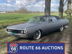 Chrysler Newport | 1970 | Route 66 Auctions, Auto's, Zwart, Chrysler, Bedrijf, Handgeschakeld
