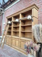 Bibliothèque/meuble de bibliothèque en chêne LIVRAISON GRATU, Maison & Meubles, 25 à 50 cm, 200 cm ou plus, Avec tablette(s), Comme neuf
