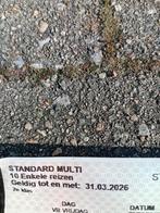 Rail pass 6 trajet validité 31.03.2026, Tickets & Billets, Transports en commun, Trois personnes ou plus, Train, Avec destination ou date