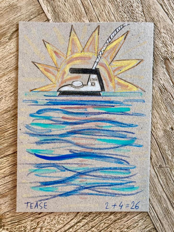 Strijkijzer te koop, Antiek en Kunst, Kunst | Schilderijen | Klassiek, Ophalen of Verzenden