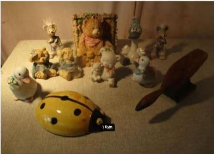 11 Beelden en Beeldjes van dieren in hout en aardewerk, Ophalen of Verzenden, Zo goed als nieuw