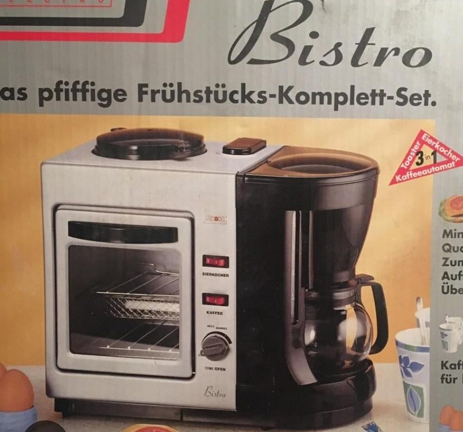 Ontbijt: 3-in-1 apparaat, Huis en Inrichting, Keuken | Servies, Nieuw, Overige typen, Overige stijlen, Overige materialen, Ophalen