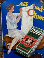 Panneau d'affichage en émail à la cire d'ozonil, Enlèvement