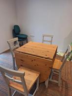 Uitklapbare eettafel ikea, Huis en Inrichting, Complete eetkamers, Ophalen