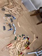Houten treinsporen met treinjes, Kinderen en Baby's, Ophalen, Gebruikt, Overige typen