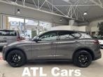 Alfa Romeo Stelvio 2.0 Super Q4 200c | Benzine | 4x4 | Autom, Auto's, Automaat, Zwart, 4 cilinders, USB