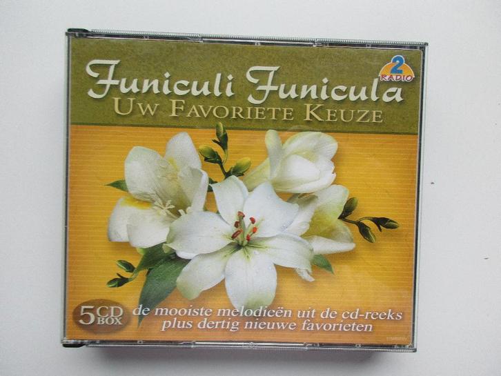 FUNICULI FUNICULA Uw favoriete keuze 2002, Cd's en Dvd's, Cd's | Verzamelalbums, Zo goed als nieuw, Overige genres, Boxset, Ophalen of Verzenden