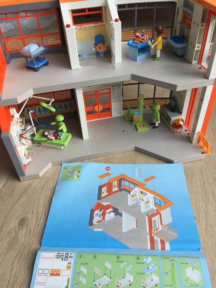 6657 playmobil compleet ingericht kinderziekenhuis, Enfants & Bébés, Jouets | Playmobil, Comme neuf, Enlèvement