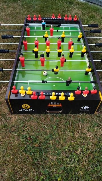 Tafelvoetbal/kickertafel Rode Duivels beschikbaar voor biedingen