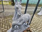 Stenen beeld, Tuin en Terras, Ophalen, Zo goed als nieuw, Steen, Dierenbeeld