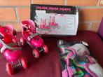 Rolschaatsen met beschermers, Kinderen en Baby's, Ophalen of Verzenden, Zo goed als nieuw