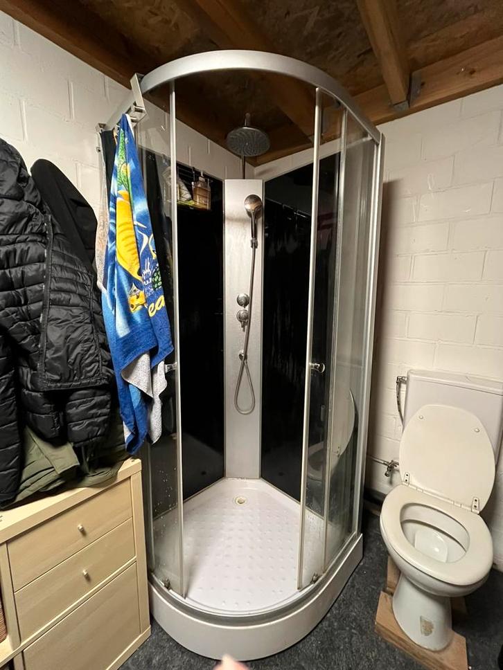 Douchecabine, Bricolage & Construction, Sanitaire, Utilisé, Douche, Verre, Enlèvement