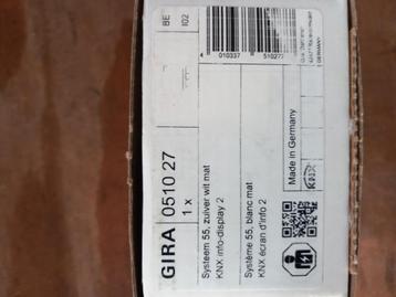 Knx Gira info display  beschikbaar voor biedingen