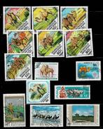 ASIE MONGOLIE CHAMEAUX 14 TIMBRES OBLITERES - VOIR SCAN, Timbres & Monnaies, Affranchi, Envoi