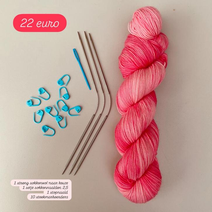 Gift set sokken breien, Hobby & Loisirs créatifs, Tricot & Crochet, Neuf, Tricot, Envoi